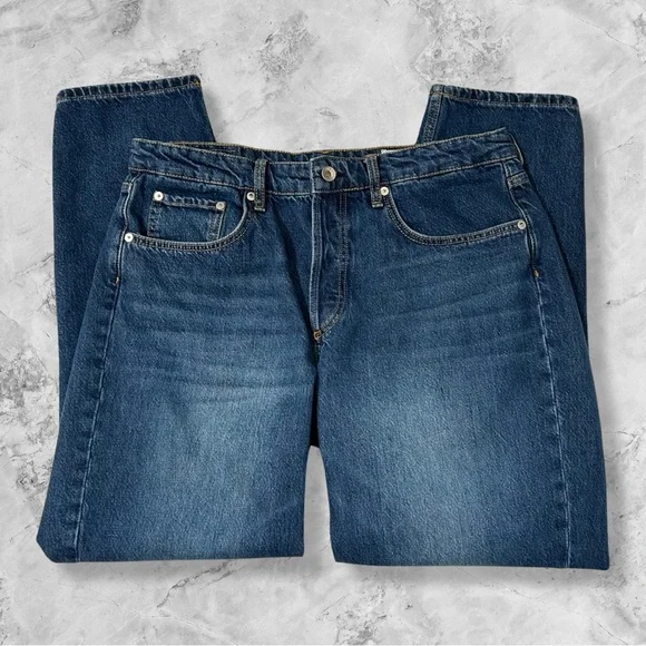 rag & bone Blue Boyfriend Jeans - Picture 2 of 15